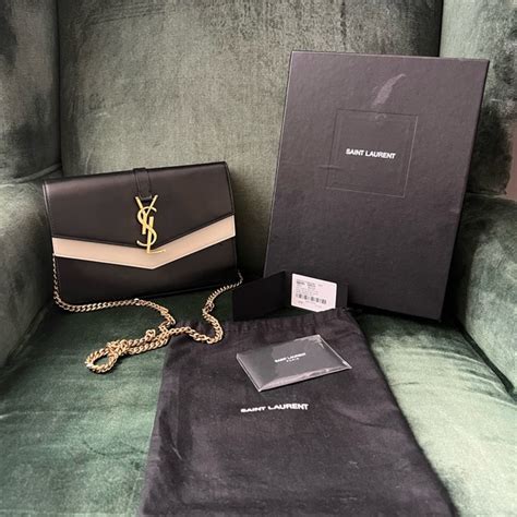 ysl sulpice wallet on chain|Bags .